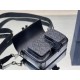 Replica Dior Hit the Road CD Diamond Canvas Messenger Borsa da uomo nera Replica Dior Hit the Road CD Diamond Canvas Messenger Borsa da uomo nera