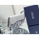 Replica Dior Mini Saddle CD Diamond Canvas Borsa da uomo grigia Replica Dior Mini Saddle CD Diamond Canvas Borsa da uomo grigia