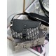 Replica Borsa da uomo Dior Mini Saddle Messenger Oblique Jacquard