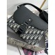 Replica Borsa da uomo Dior Mini Saddle Messenger Oblique Jacquard