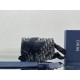 Replica Dior Saddle Men Pouch Dior Oblique Jacquard Grigio