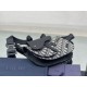 Replica Dior Saddle Men Pouch Dior Oblique Jacquard Grigio