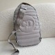 Replica Borsa a tracolla in tela Dior Mini Rider CD Diamond grigia