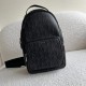 Replica Borsa a tracolla in tela Dior Mini Rider CD Diamond nera