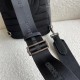 Replica Borsa a tracolla in tela Dior Mini Rider CD Diamond nera