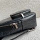 Replica Borsa a tracolla in tela Dior Mini Rider CD Diamond nera