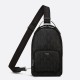 Replica Borsa a tracolla in tela Dior Mini Rider CD Diamond nera