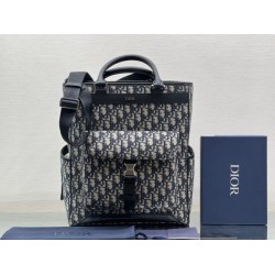 Replica Borsa tote Dior Explorer Dior Oblique Jacquard nera