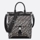 Replica Borsa tote Dior Explorer Dior Oblique Jacquard nera