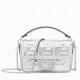 Replica Mini Borsa Fendi Baguette Con Motivo FF Argento Replica Mini Borsa Fendi Baguette Con Motivo FF Argento