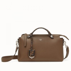 Replica Fendi By The Way Borsa Media Con Manici FF Khaki