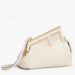 Replica Borsa Fendi First Small In Nappa Menta Bianca