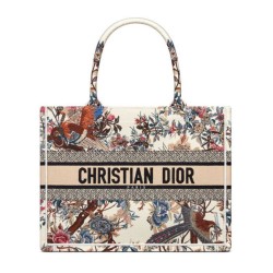 Replica Christian Dior Medium Dior Book Tote Crema