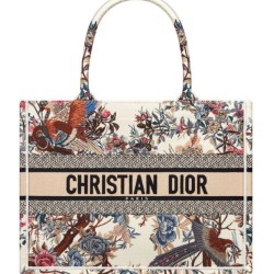 Replica Christian Dior Medium Dior Book Tote Crema