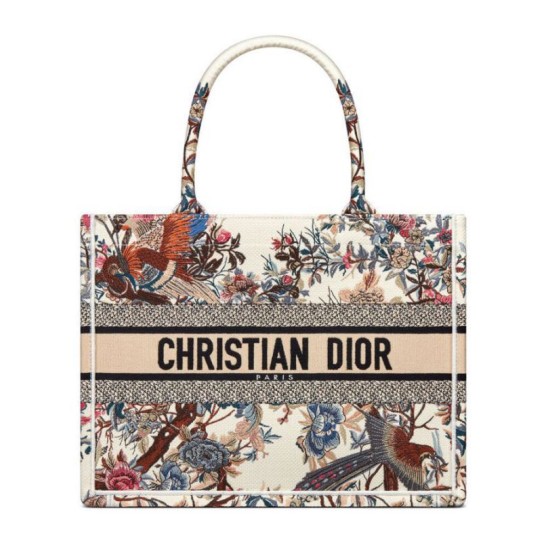 Replica Christian Dior Medium Dior Book Tote Crema