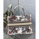 Replica Christian Dior Medium Dior Book Tote Crema