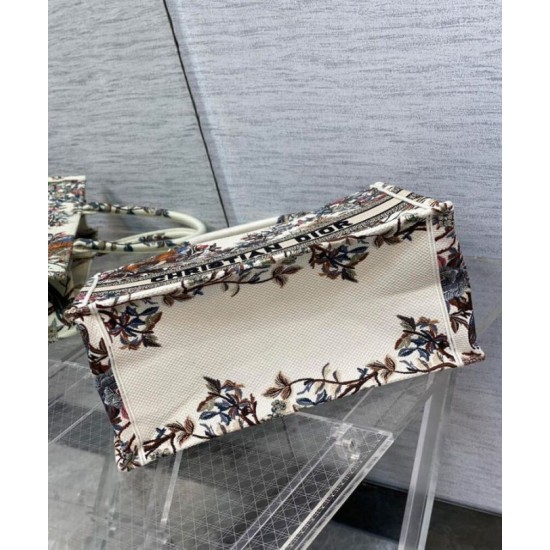 Replica Christian Dior Medium Dior Book Tote Crema