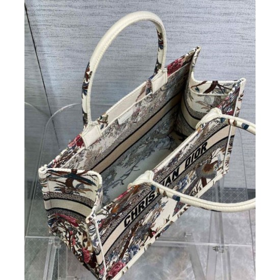 Replica Christian Dior Medium Dior Book Tote Crema