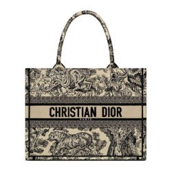 Replica Christian Dior Medium Dior Book Tote Crema