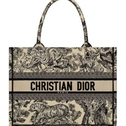 Replica Christian Dior Medium Dior Book Tote Crema
