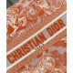 Replica Christian Dior Medium Dior Book Tote arancione