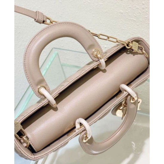 Replica Borsa Christian Dior Lady D-Joy Albicocca