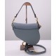 Replica Borsa da sella Christian Dior con cinturino blu scuro