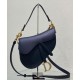 Replica Borsa a sella Christian Dior con cinturino nero