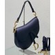 Replica Borsa a sella Christian Dior con cinturino nero