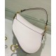 Replica Borsa da sella Christian Dior con cinturino bianco