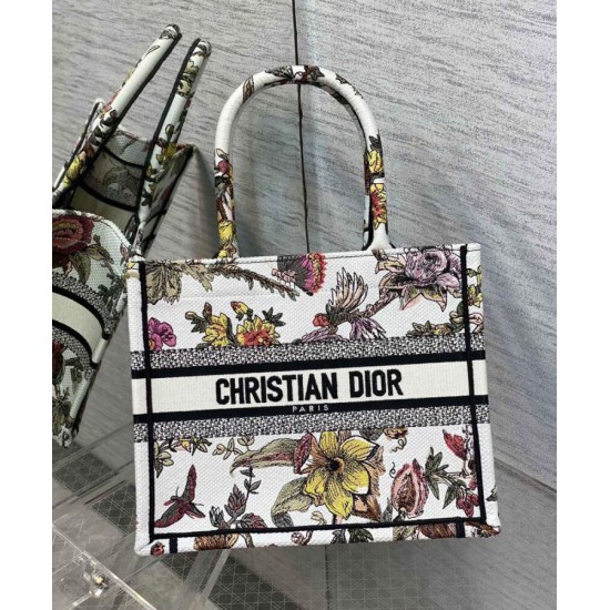 Replica Christian Dior Small Dior Book Tote Crema Replica Christian Dior Small Dior Book Tote Crema