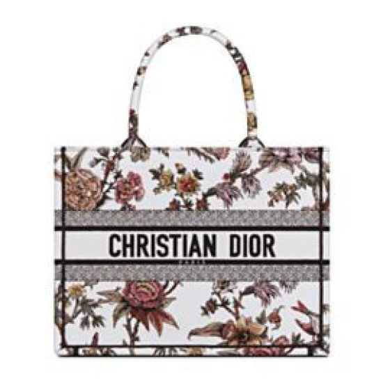 Replica Christian Dior Medium Dior Book Tote Crema