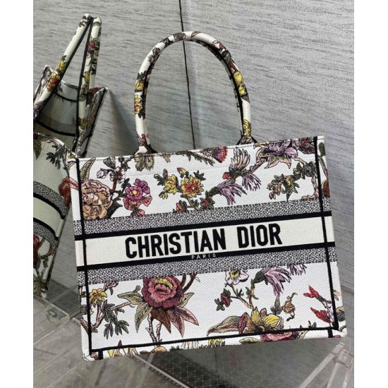Replica Christian Dior Medium Dior Book Tote Crema