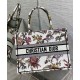 Replica Christian Dior Medium Dior Book Tote Crema