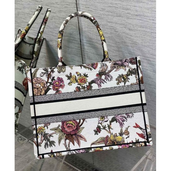 Replica Christian Dior Medium Dior Book Tote Crema