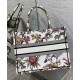 Replica Christian Dior Medium Dior Book Tote Crema