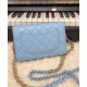 Replica Portafoglio Con Catena 33814-115 Blu