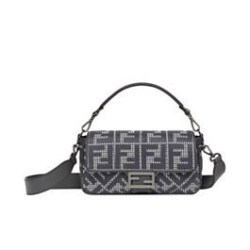 Replica Borsa Baguette Fendi 8BR600 Nera