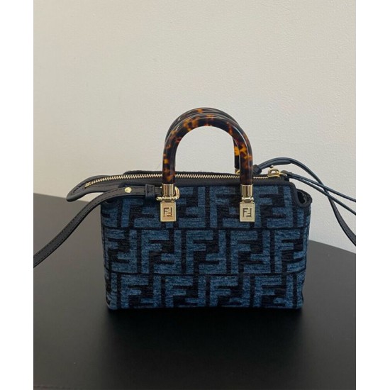 Replica Borsa Mini Fendi By The Way 8BS067 Blu Scuro Replica Borsa Mini Fendi By The Way 8BS067 Blu Scuro