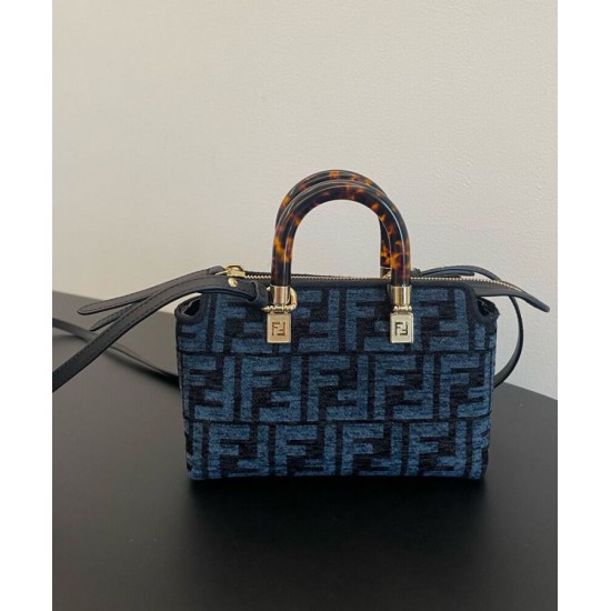 Replica Borsa Mini Fendi By The Way 8BS067 Blu Scuro Replica Borsa Mini Fendi By The Way 8BS067 Blu Scuro