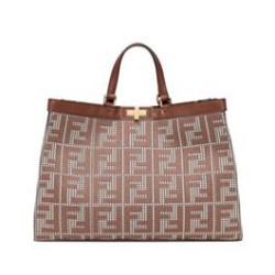 Replica Fendi X-Tote Bag 8BH374 Caffè