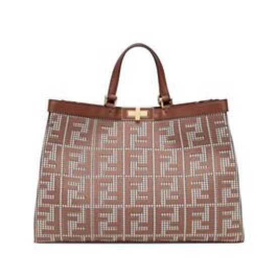 Replica Fendi X-Tote Bag 8BH374 Caffè