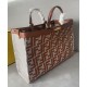 Replica Fendi X-Tote Bag 8BH374 Caffè