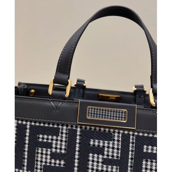Replica Fendi Borsa X-Tote 8BH374 Nera