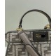 Replica Fendi Peekaboo ISeeU Small 8BN327 Grigio Replica Fendi Peekaboo ISeeU Small 8BN327 Grigio