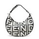 Replica Fendi Fendigraphy Piccola Capsule Bag Fendi Roma in pelle stampata bicolore 8BR798 Nera Replica Fendi Fendigraphy Piccola Capsule Bag Fendi Roma in pelle stampata bicolore 8BR798 Nera