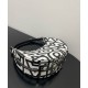 Replica Fendi Fendigraphy Piccola Capsule Bag Fendi Roma in pelle stampata bicolore 8BR798 Nera Replica Fendi Fendigraphy Piccola Capsule Bag Fendi Roma in pelle stampata bicolore 8BR798 Nera