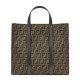 Replica Borsa Shopper Fendi 7VA390 Caffè