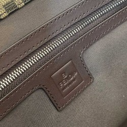 Replica Borsa Shopper Fendi 7VA390 Caffè
