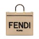 Replica Borsa tote media Fendi Sunshine 8BH386 Albicocca